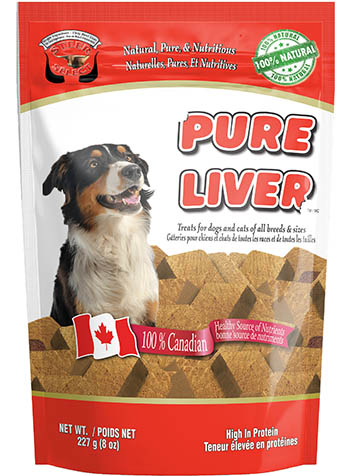 SteerSelect Pure Beef Liver Dog Treats 227g